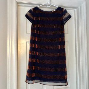 Laundry By Design Layered Striped Dress Size 6